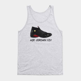 AJ XIV - Pixelated art Tank Top